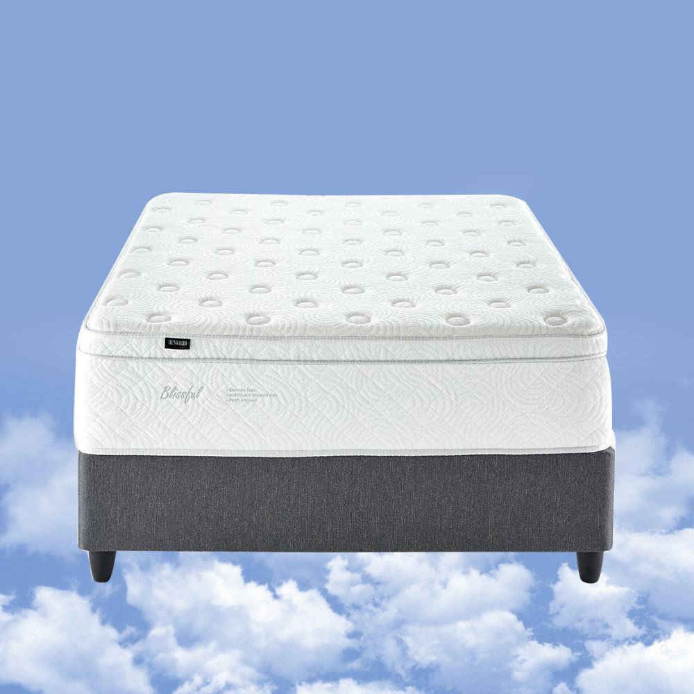 Henwood Blissfull Latex Plush Queen Bed Set Standard Length