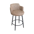 Archie Swivel Bar Chair 65cm Buffalo