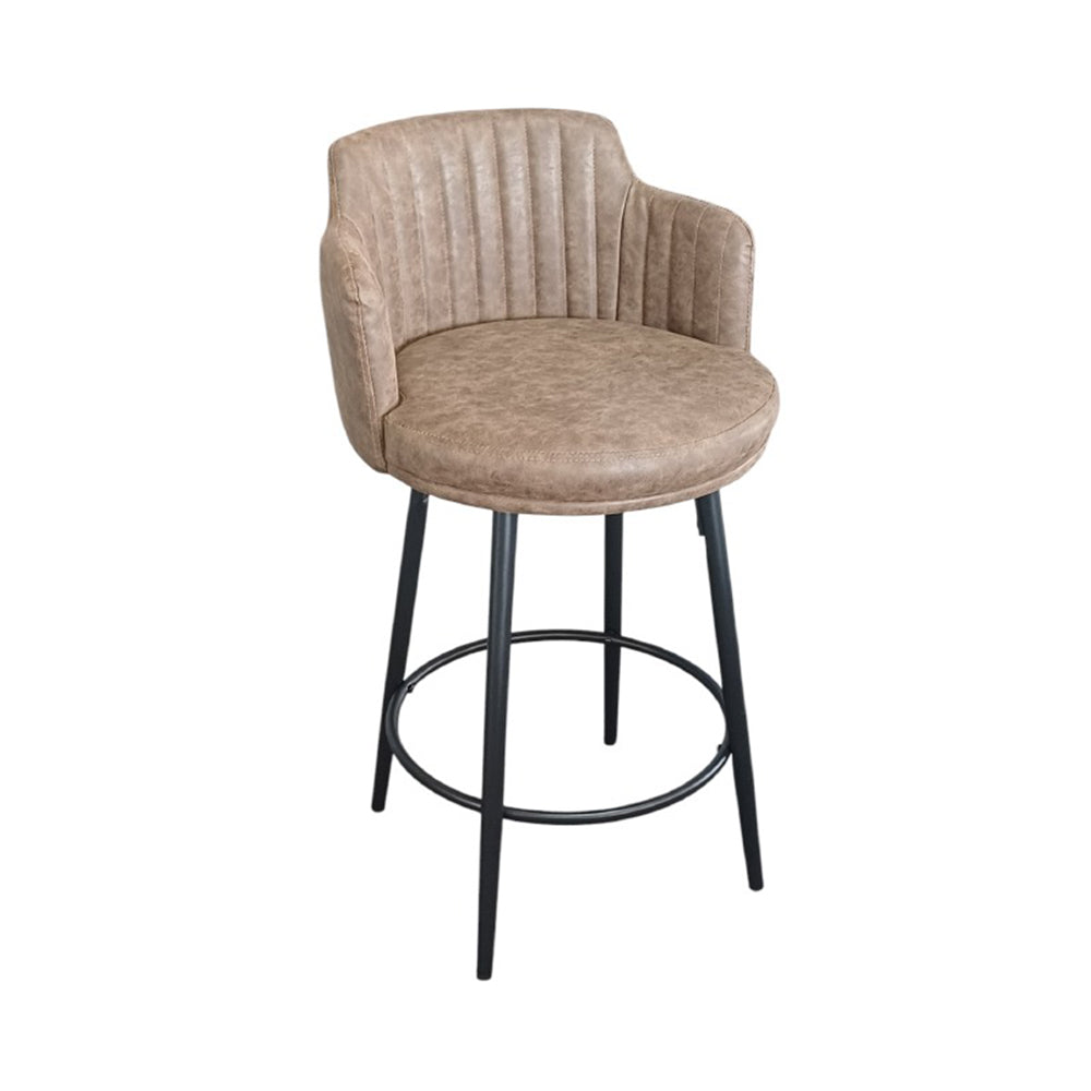 Archie Swivel Bar Chair 65cm Buffalo