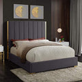 Bamboo Mattress Florida Grey double Bed