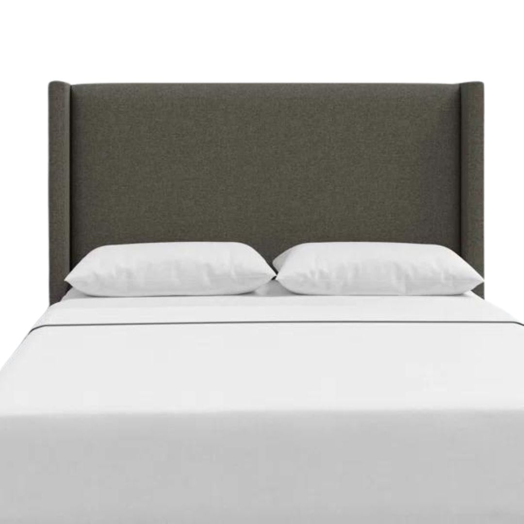 Makoya Charcoal Fabric King Size Headboard