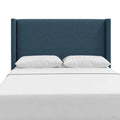 Makoya Light Brown Fabric King Size Headboard