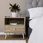 Scandinavian One Drawer Pedestal Alegria