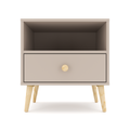 Impression One Drawers Pedestal Congo