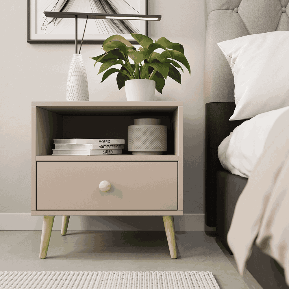 Impression One Drawers Pedestal Congo