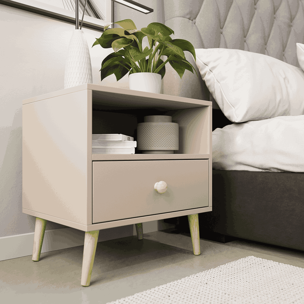 Impression One Drawers Pedestal Congo