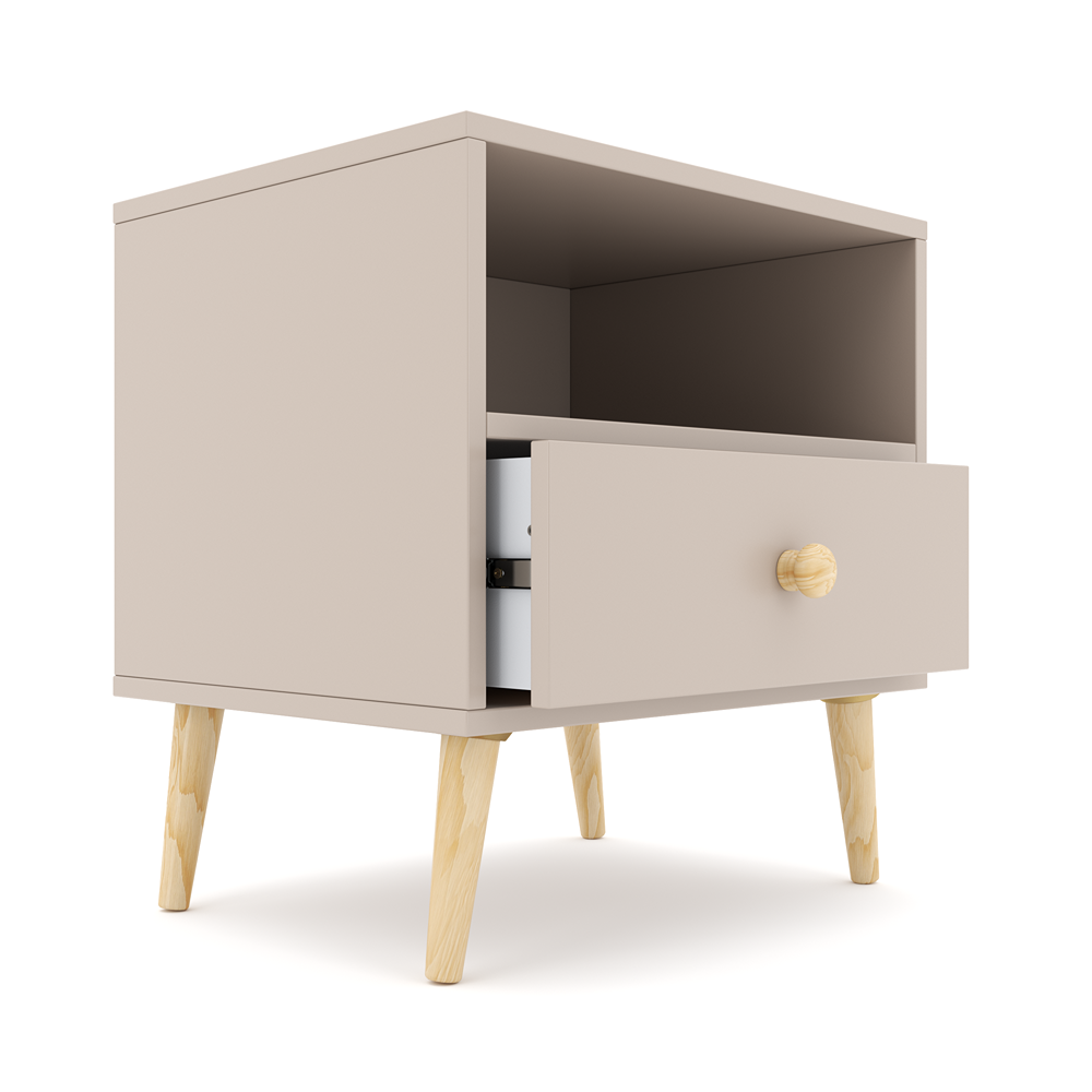 Impression One Drawers Pedestal Congo