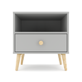 Impression One Drawers Pedestal Dunblane Grey