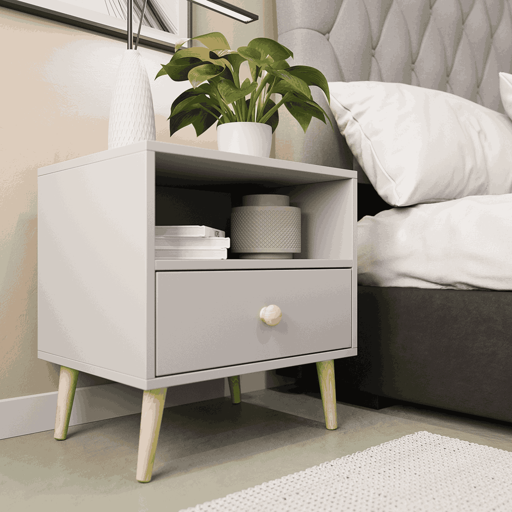 Impression One Drawers Pedestal Dunblane Grey