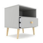 Impression One Drawers Pedestal Dunblane Grey