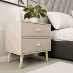 Impression Two Drawers Pedestal Congo