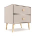 Impression Two Drawers Pedestal Congo