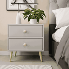 Impression Two Drawers Pedestal Dunblane Grey