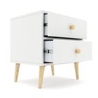 Impression Two Drawers Pedestal Folkstone Grey