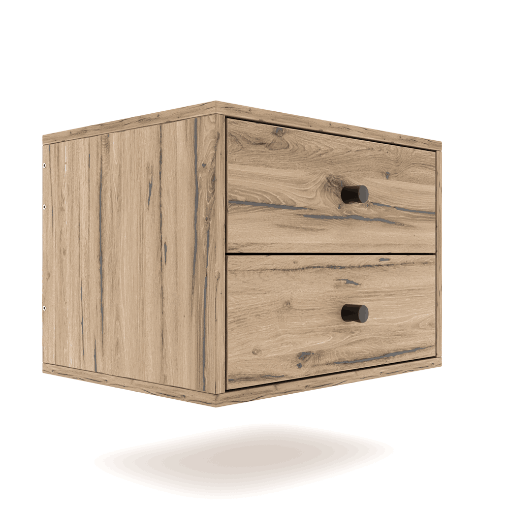 Drakensberg Two Drawers Floating Pedestal Tunari