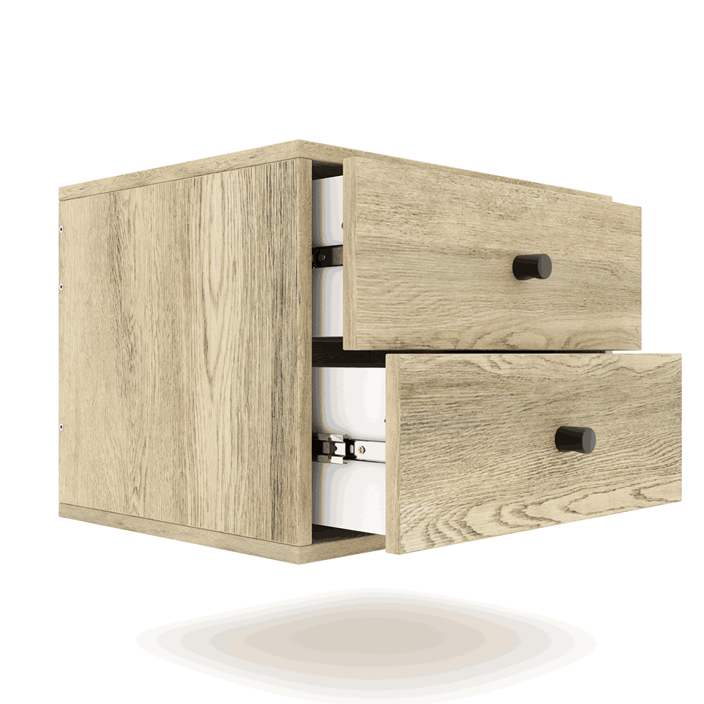 Drakensberg Two Drawers Floating Pedestal Kirkwall