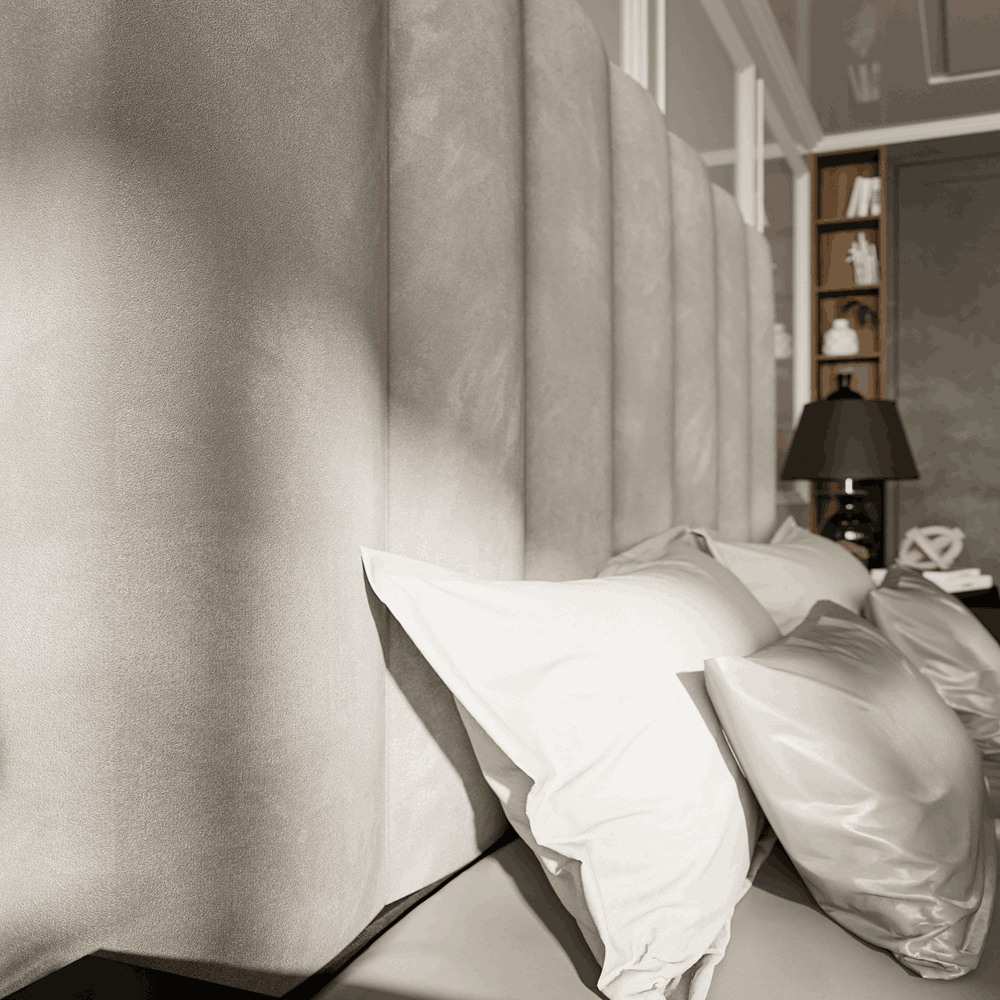 Prestige Grey Queen Headboard