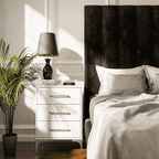 Prestige Black Double Headboard