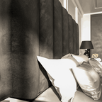 Prestige Black Double Headboard