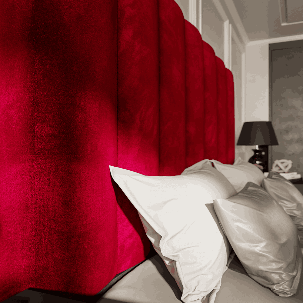 Prestige Red King Headboard