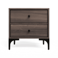Mistbelt Two Drawers Pedestal Walnut
