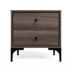 Mistbelt Two Drawers Pedestal Walnut