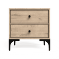 Mistbelt Two Drawers Pedestal Brookhill