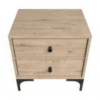 Mistbelt Two Drawers Pedestal Brookhill