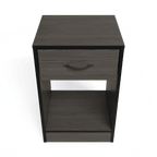 Essential One Drawers Pedestal Smoked Cedar