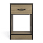 Essential One Drawers Pedestal Swiss Elm