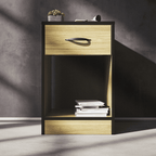 Essential One Drawers Pedestal Swiss Elm