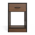 Essential One Drawers Pedestal Brown Walnut