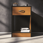 Essential One Drawers Pedestal Brown Walnut