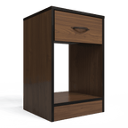 Essential One Drawers Pedestal Brown Walnut
