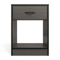 Foundation One Drawers Pedestal Smoked Cedar