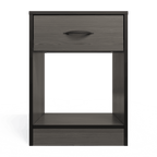Foundation One Drawers Pedestal Smoked Cedar