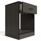 Foundation One Drawers Pedestal Smoked Cedar