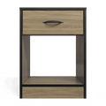 Foundation One Drawers Pedestal Swiss Elm