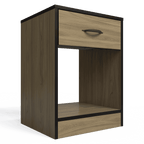 Foundation One Drawers Pedestal Swiss Elm