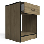 Foundation One Drawers Pedestal Swiss Elm