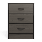 Foundation Three Drawers Pedestal Smoked Cedar