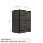 Foundation Chest of Drawers Smoked Cedar