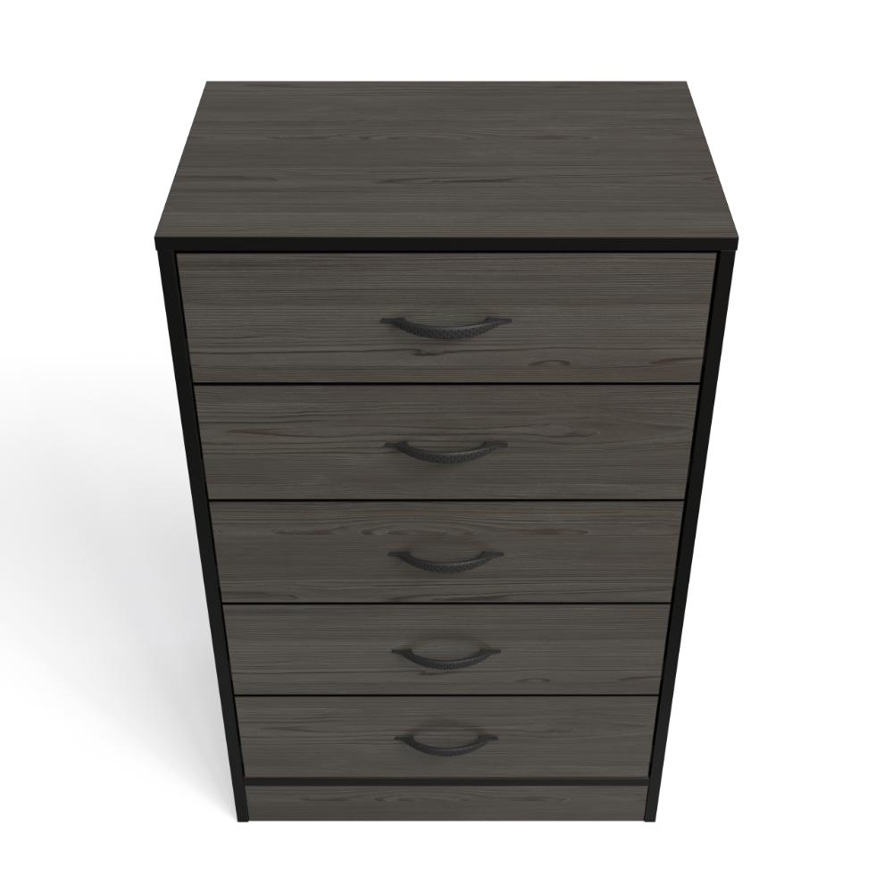 Foundation Tall Boy Chest of Drawers Smoked Cedar