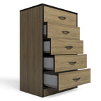 Foundation Tall Boy Chest of Drawers Swiss Elm