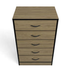 Foundation Tall Boy Chest of Drawers Swiss Elm