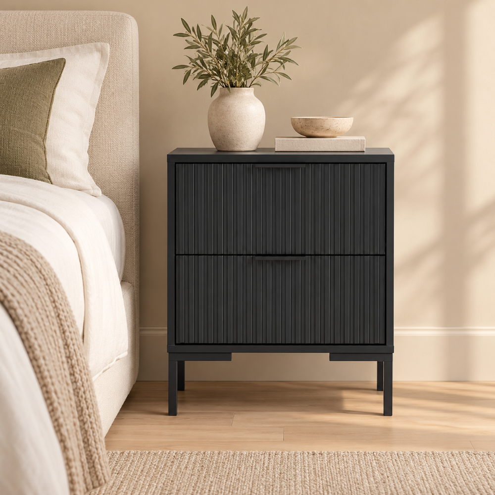 Destiny Charcoal & Black Pedestal