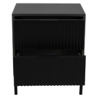 Destiny Charcoal & Black Pedestal