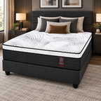 Bed Crafters Luxe Support Single Bed Set Extra Length