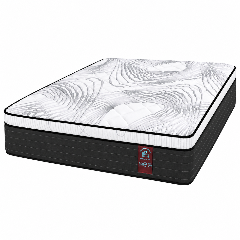 Bed Crafters Luxe Support Single Bed Set Extra Length