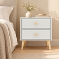 Impression Two Drawers Pedestal Folkstone Grey